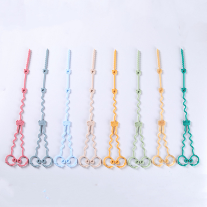 Baby Food Game - Catena per ciuccio in silicone per