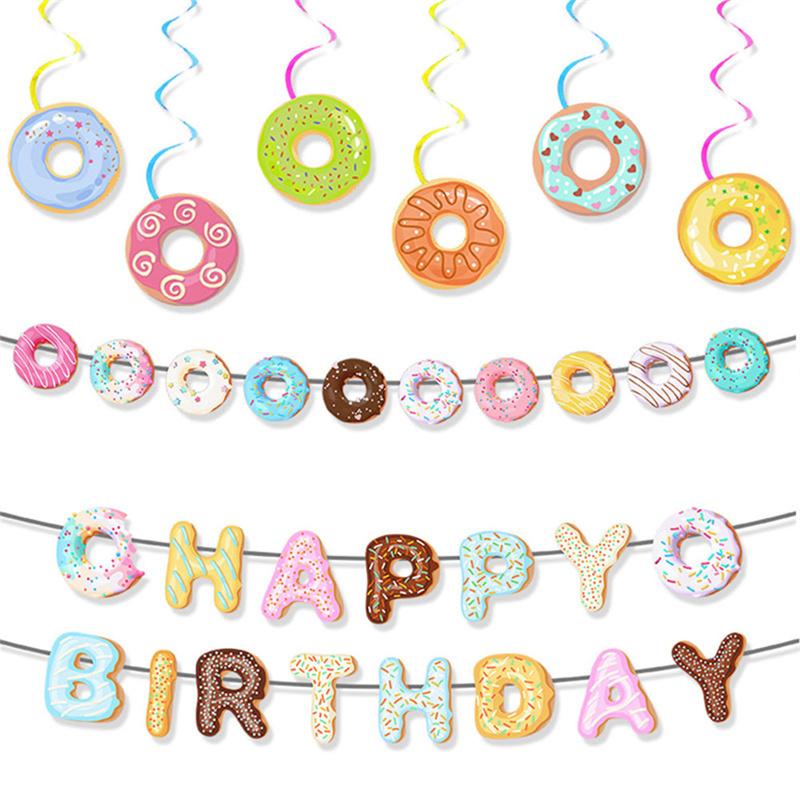 Baby Food Dessert - Graziosa Ghirlanda di Donut per Festa