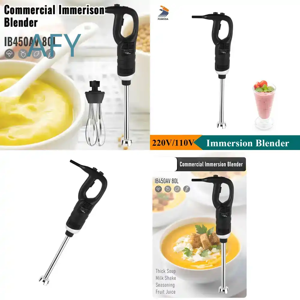 Baby Food Hand Blender - Frullatore a Immersione Elettrico Portatile per