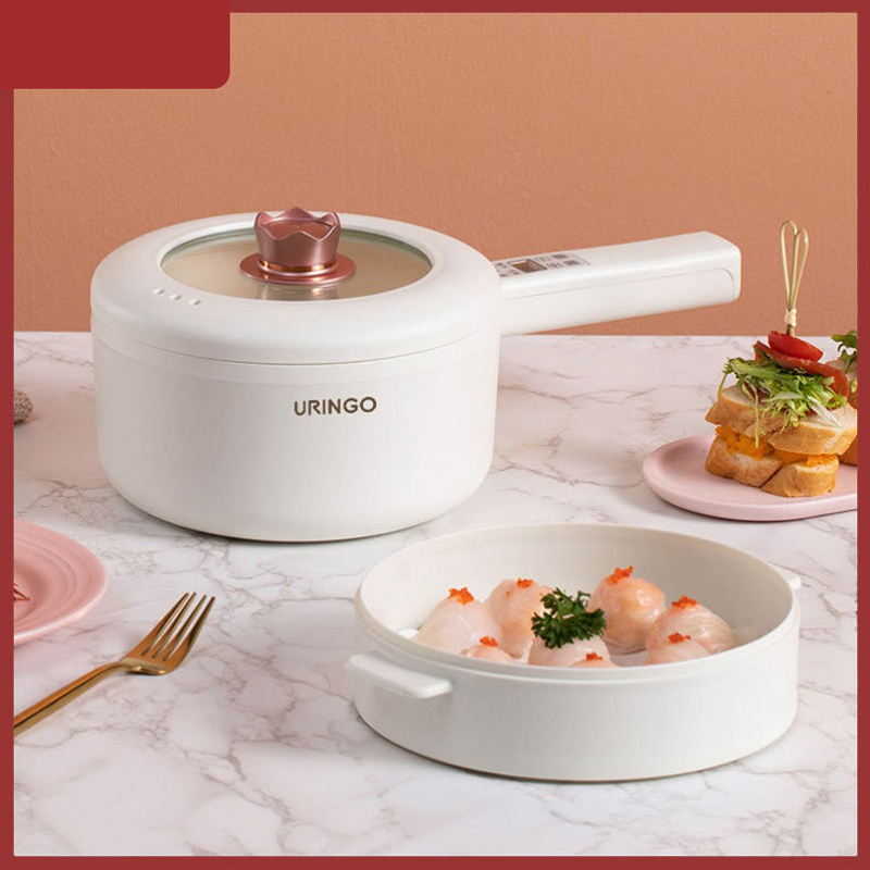 Baby Food Dessert - URINGO 1.6/2L Pentola Calda Elettrica Fornello