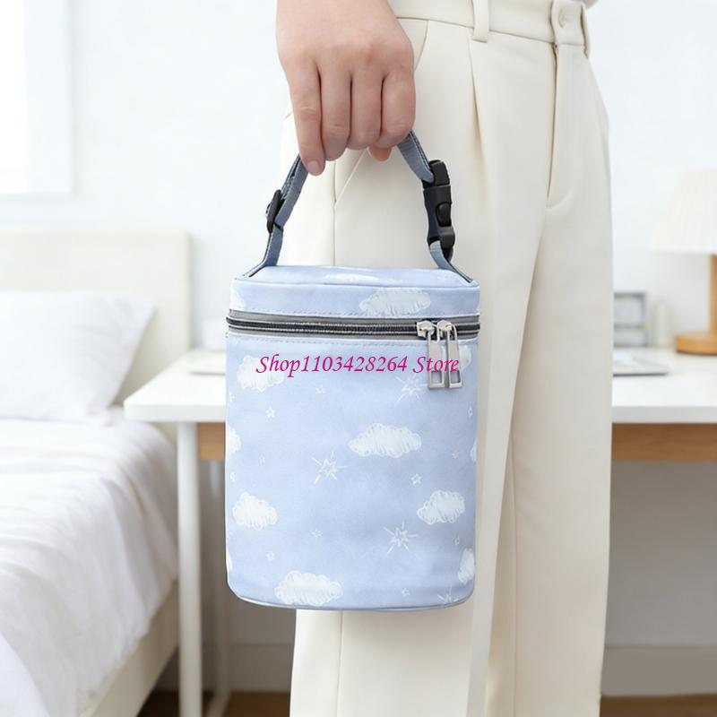 Baby Food Warmer Portable - Manica portabottiglie isolata con stampa cartoni