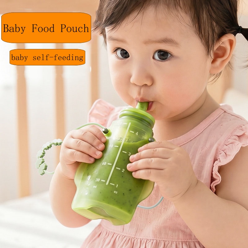 Baby Food Pouches 1 Year Old - Sacchetto per purea di frutta in
