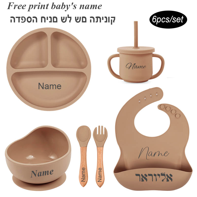 Baby Food Utensils - 6 pezzi set di alimentazione per