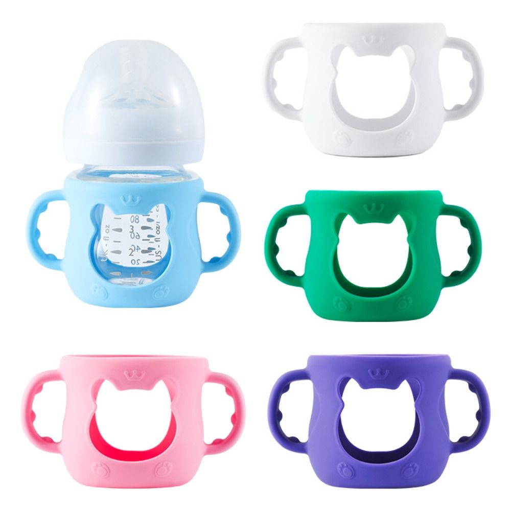 Baby Food Universe - Copertura universale per biberon antirottura con