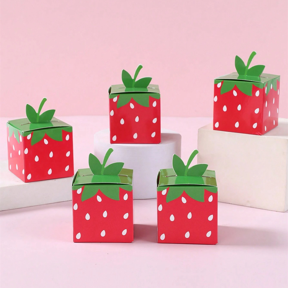 Baby Food Container - 10 pezzi di frutta dolce fragola