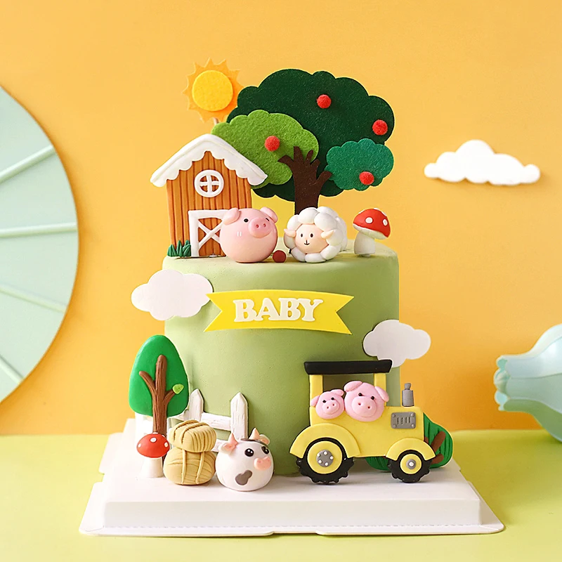 Baby Food Dessert - Topper per torta di buon compleanno