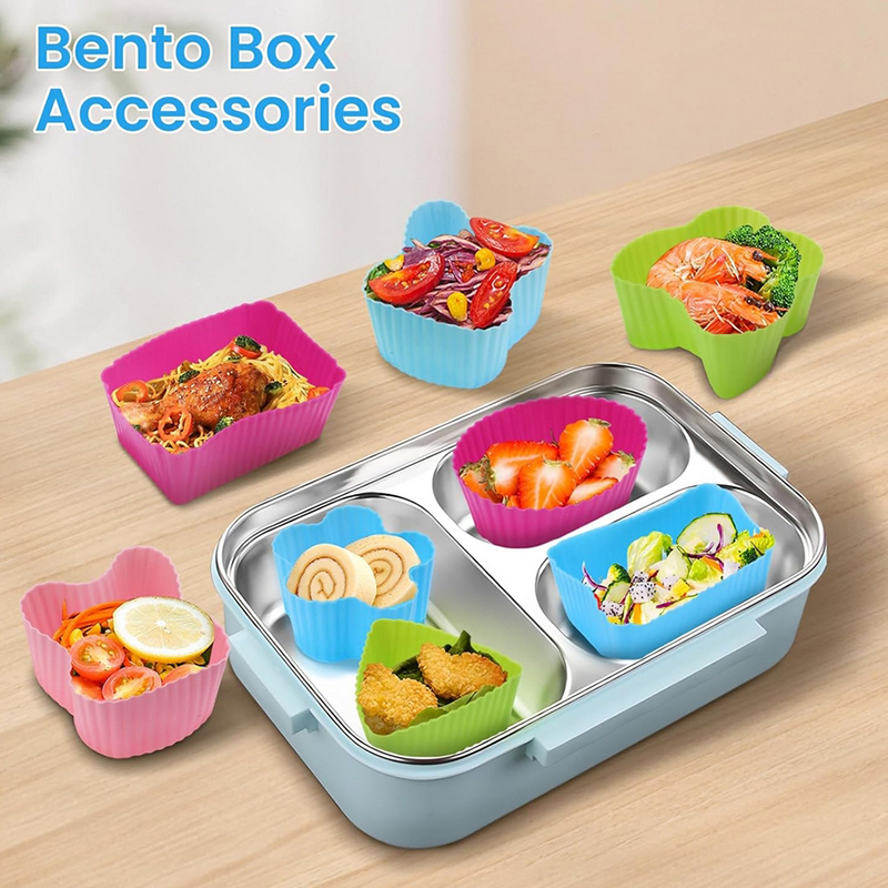Baby Food Container - 8 divisori in silicone per contenitori