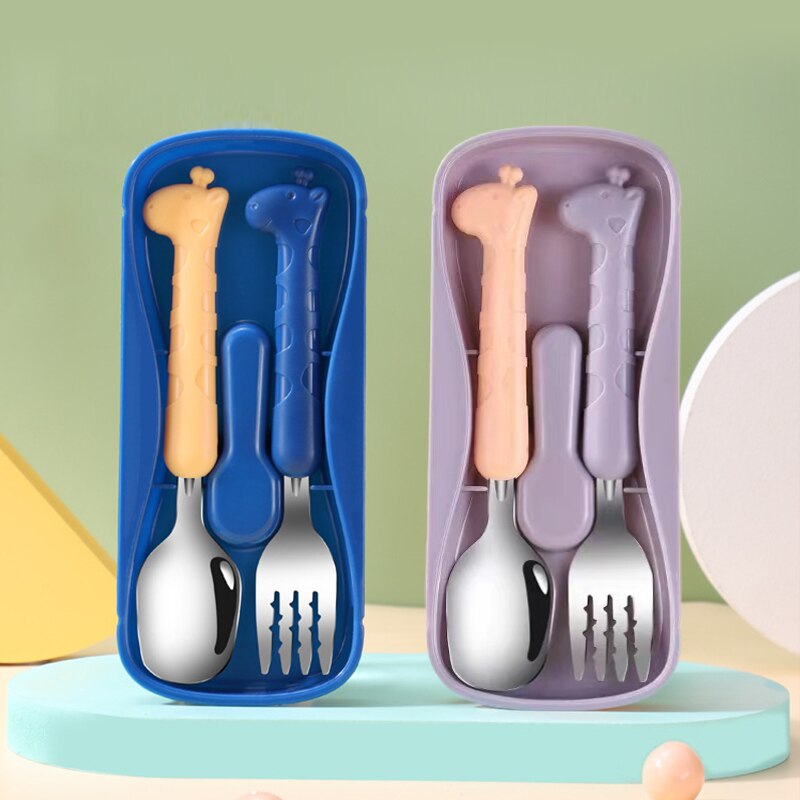 2 pezzi di stoviglie per bambi - Baby Food Utensils recensione e prezzo