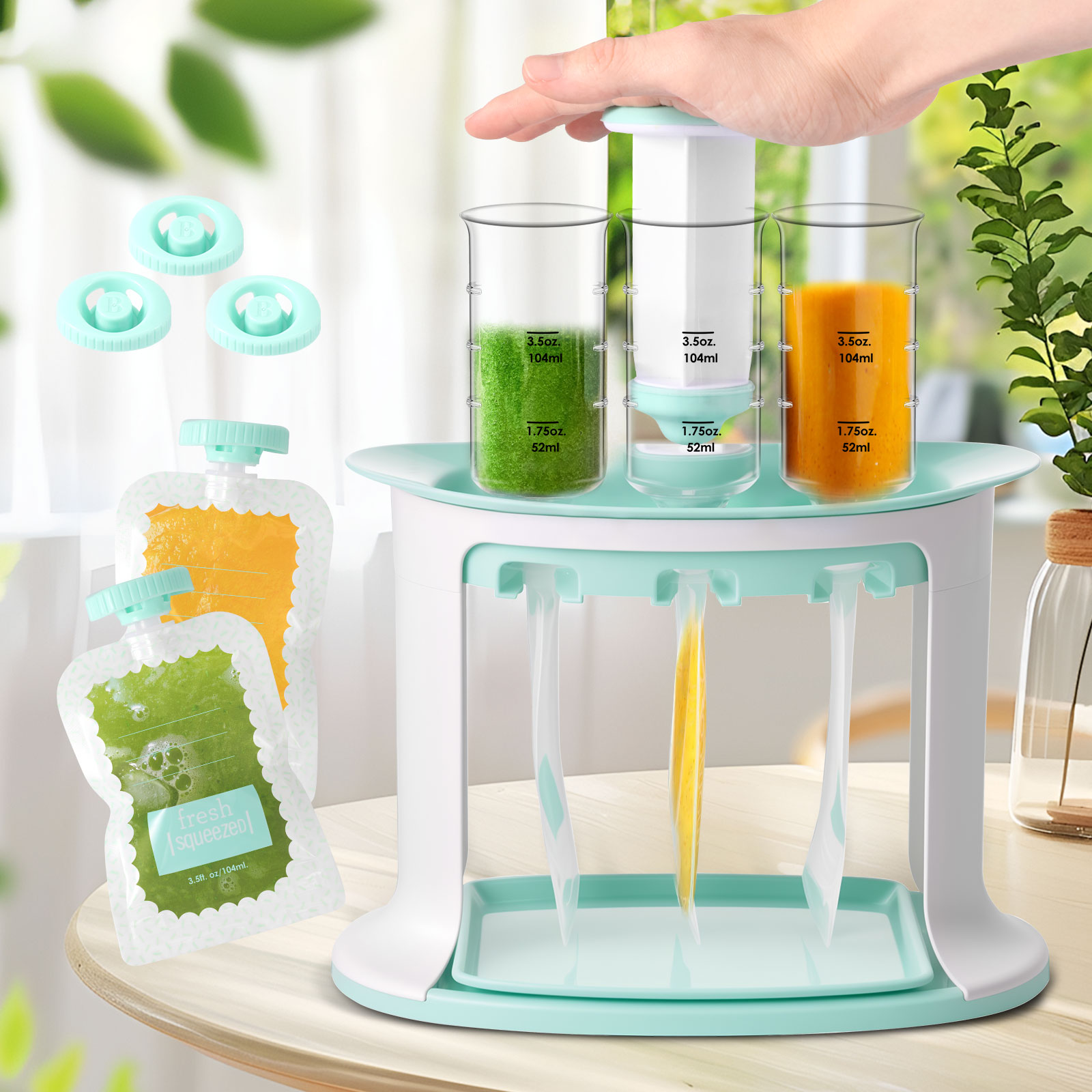 Stazione di compressione per r - Baby Food Pouches 1 Year Old recensione e prezzo