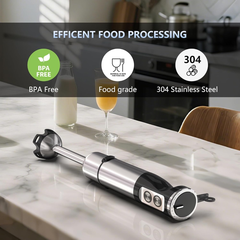 Frullatore a Immersione 5 in 1 - Baby Food Hand Blender recensione e prezzo