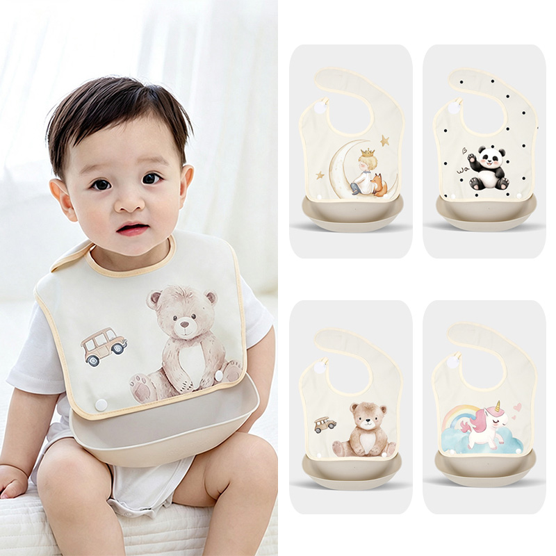 Bavaglino per Neonati Rimovibi - Baby Food Apron recensione e prezzo