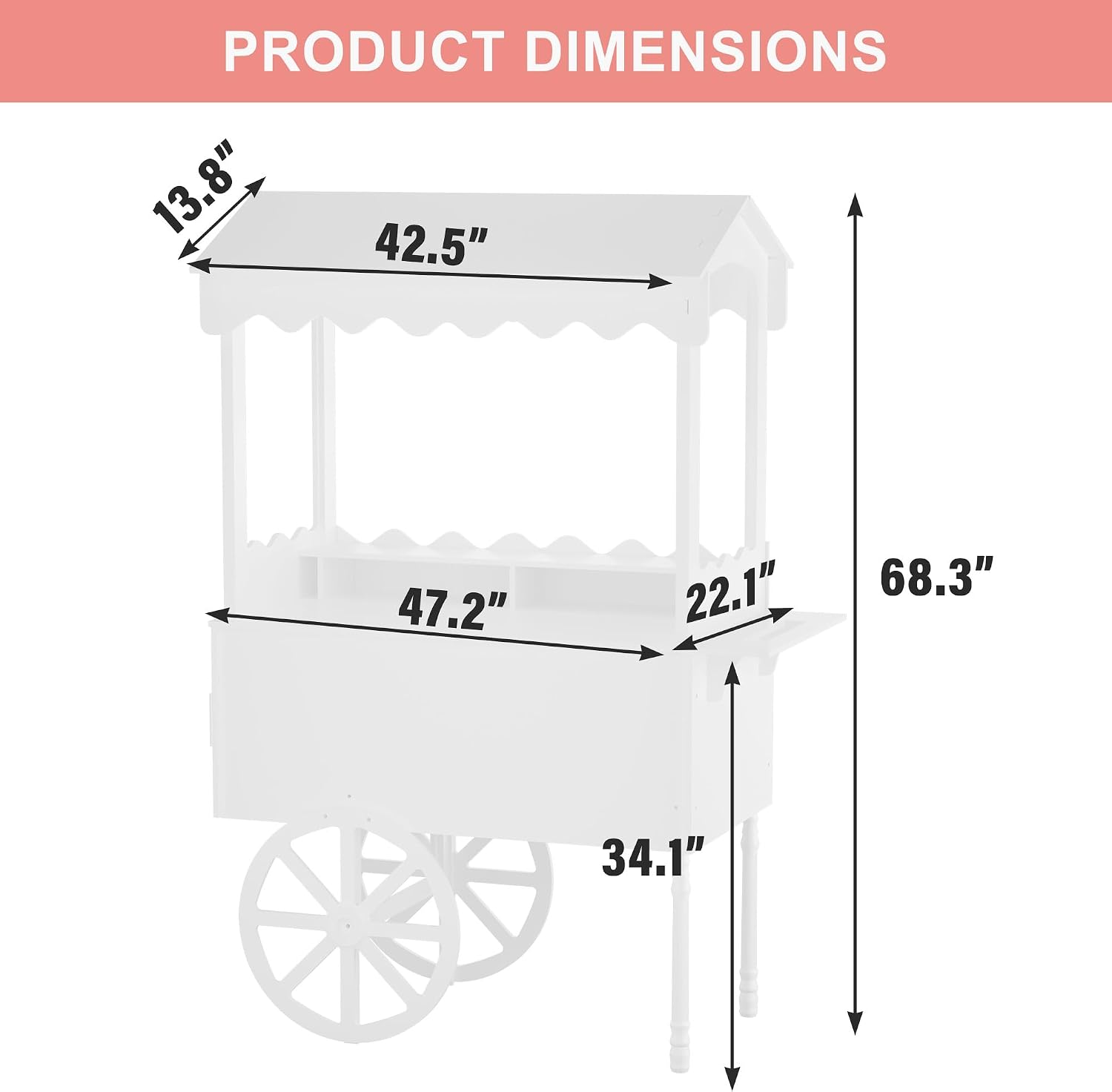 Carrello Espositore per Dolci  - Baby Food Dessert recensione e prezzo