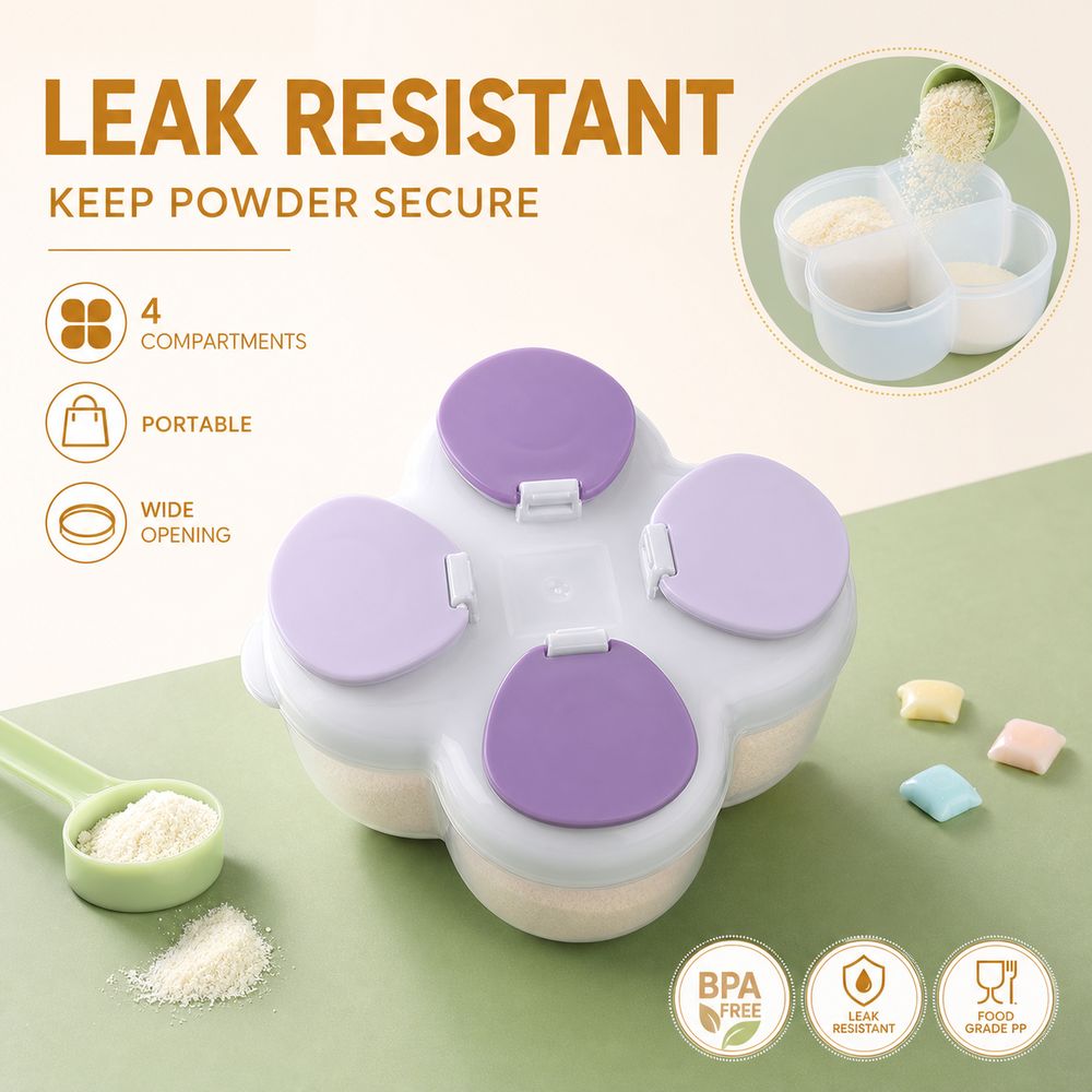 Dispenser per Formula con 4 Sc - Baby Food Container recensione e prezzo
