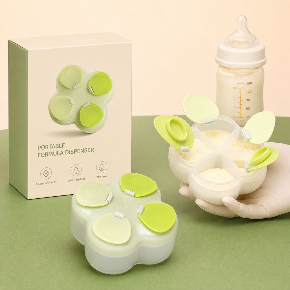 Dispenser per Formula con 4 Sc - Baby Food Container recensione e prezzo