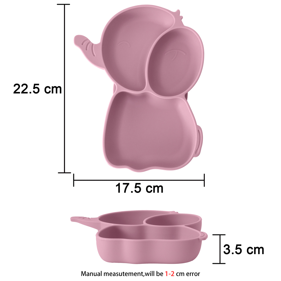 1 pz piatti da pranzo in silic - Baby Food Universe recensione e prezzo
