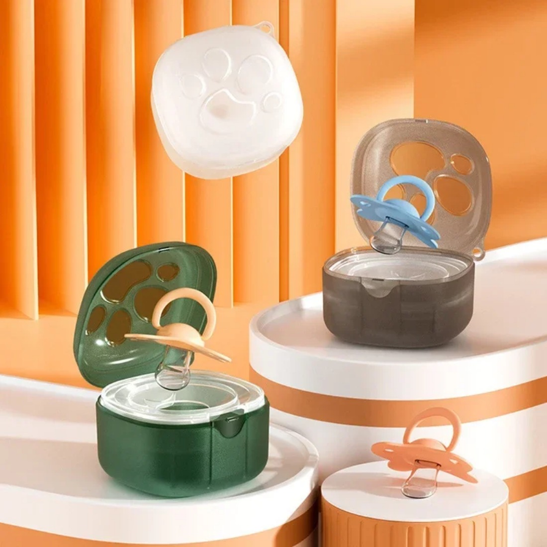 Scatola per ciuccio in silicon - Baby Food Container recensione e prezzo