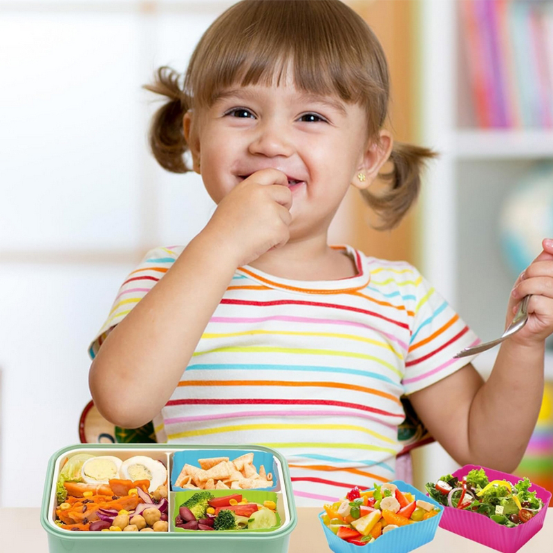 8 divisori in silicone per con - Baby Food Container recensione e prezzo