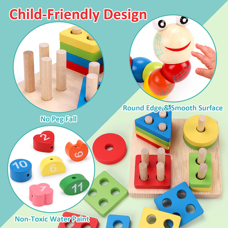 5-6 pz/set Montessori Giocatto - Baby Food Game recensione e prezzo