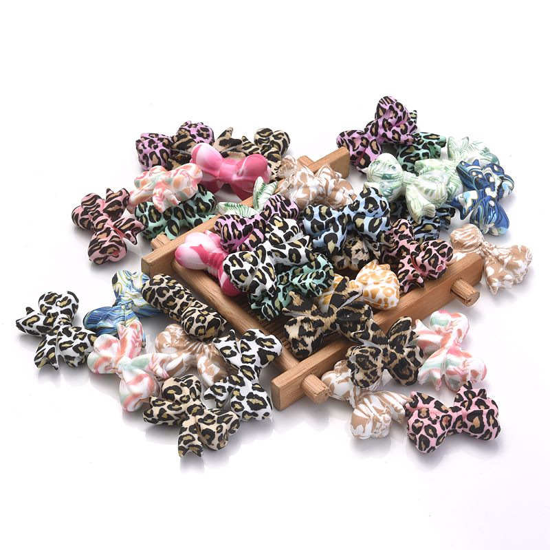 5 pz stampa leopardo fiocchi p - Baby Food Teether recensione e prezzo
