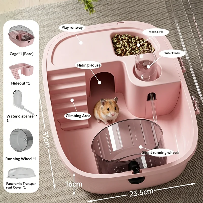 Villa per criceti in acrilico  - Baby Food Gerber recensione e prezzo