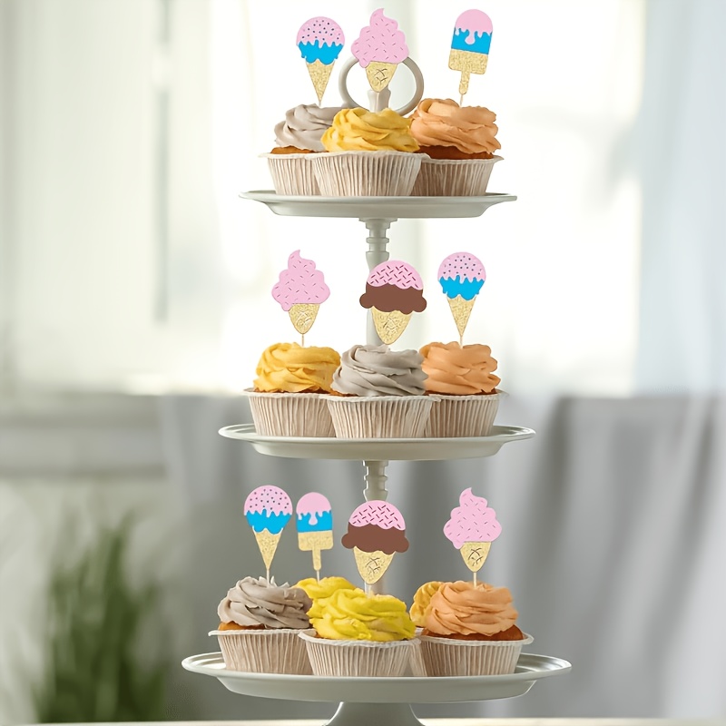 12 topper per cupcake a forma  - Baby Food Dessert recensione e prezzo